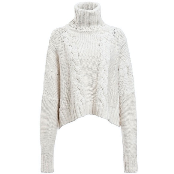 Ivory Turtle Neck Sweater - Picture 4 of 5